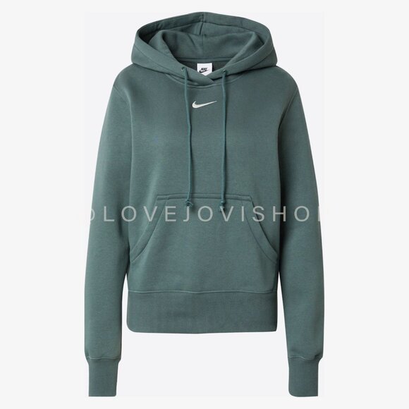 Athliesure | Nike Pullover Sweatshirt Grey Slate Sage | Center Logo Streetwear - Picture 2 of 13